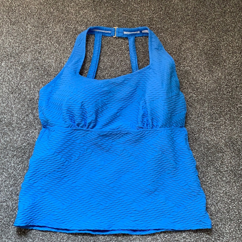 Lands end halter style swim tankini
